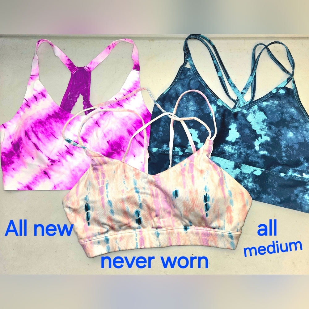 All New!! sports bra bundle old navy makila & no Boundaries all medium